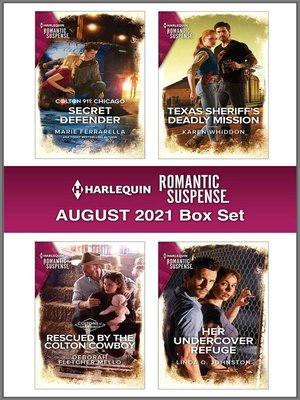 cover image of Harlequin Romantic Suspense August 2021 Box Set